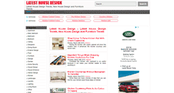Desktop Screenshot of latesthousedesign.com